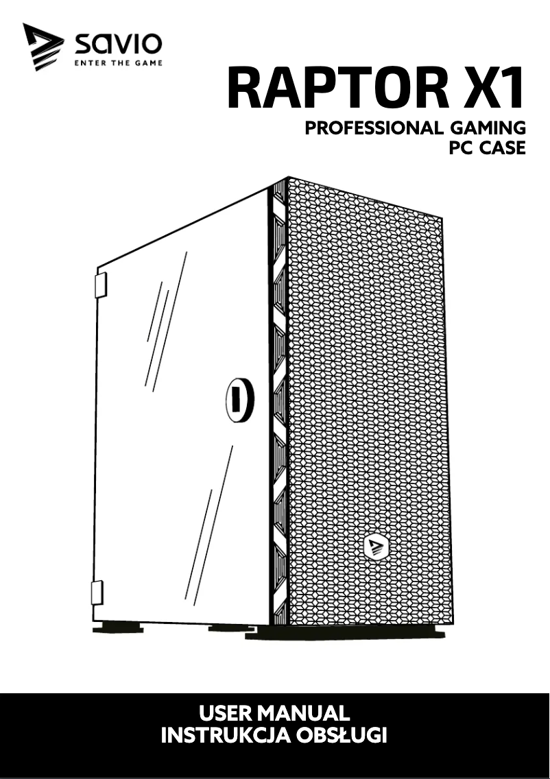 Imagen de la primera página del manual del dispositivo RAPTOR X1