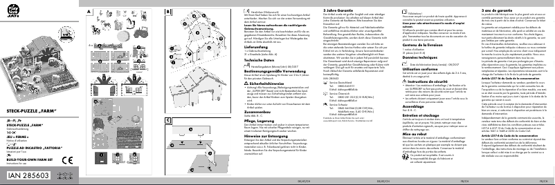 Imagen de la primera página del manual del dispositivo IAN 285603