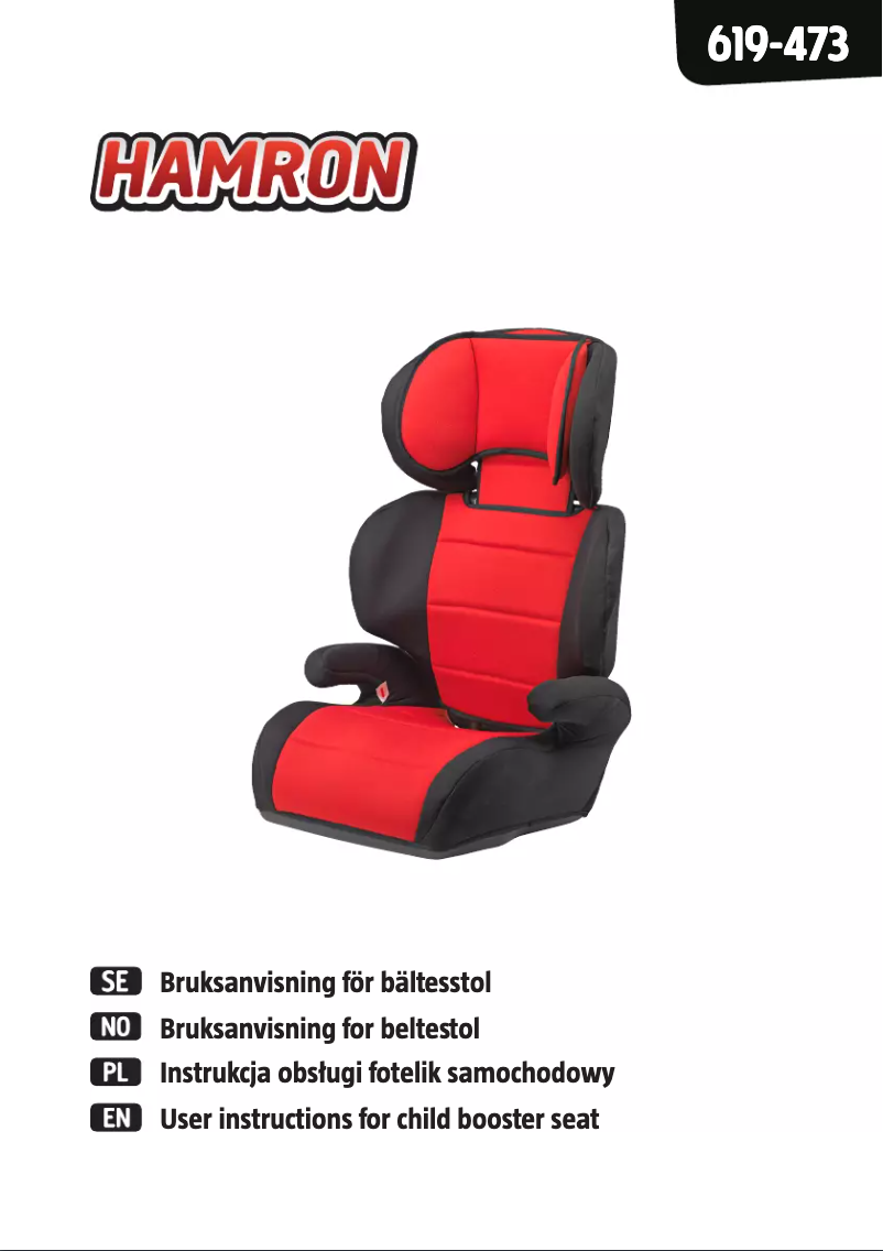 Página 1 del manual Manual de usuario Hamron 619-473