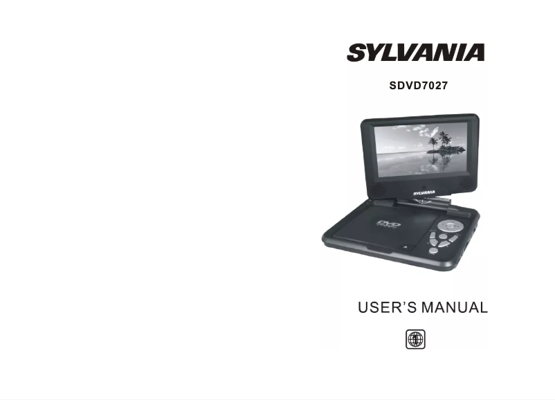 Página 1 del manual Manual de usuario Sylvania SDVD7027
