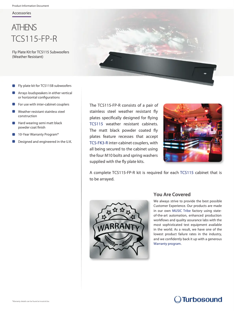 Imagen de la primera página del manual del dispositivo TCS115-FP-R