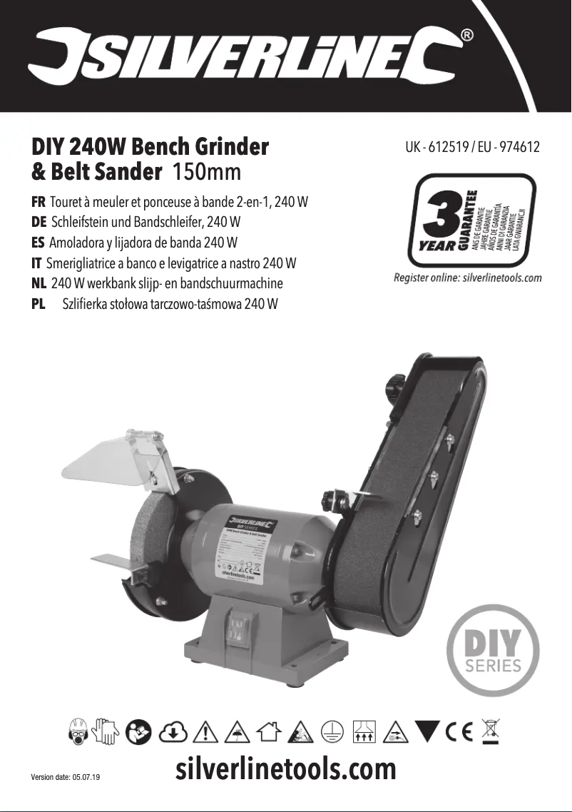 Imagen de la primera página del manual del dispositivo 612519