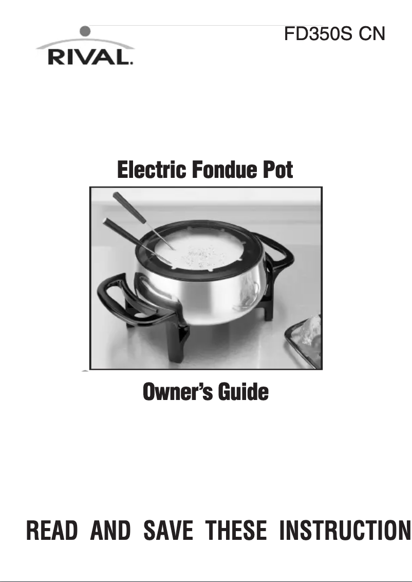 Imagen de la primera página del manual del dispositivo FD350S CN