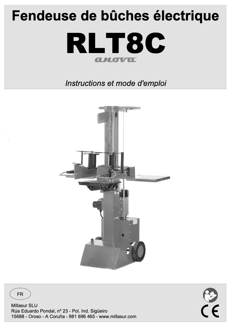 Imagen de la primera página del manual del dispositivo RLT8C