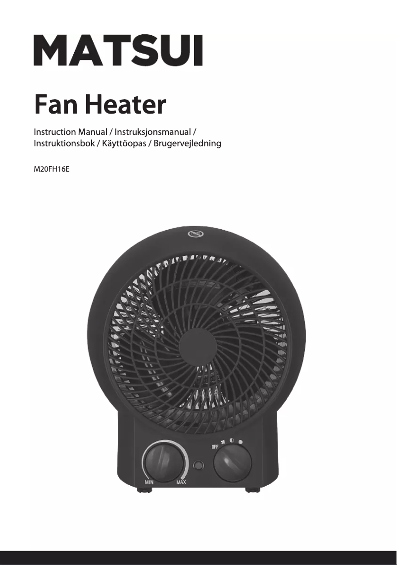 Imagen de la primera página del manual del dispositivo M20FH16E