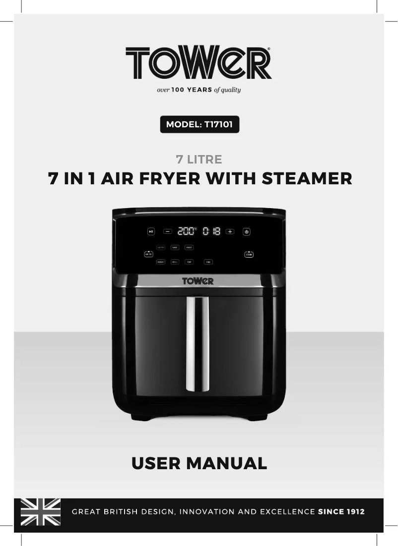 Página 1 del manual Manual de usuario Tower VORTX T17101