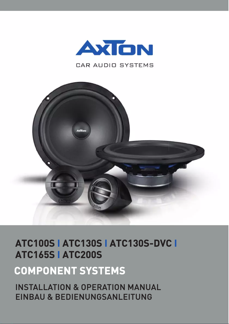 Imagen de la primera página del manual del dispositivo ATC100S