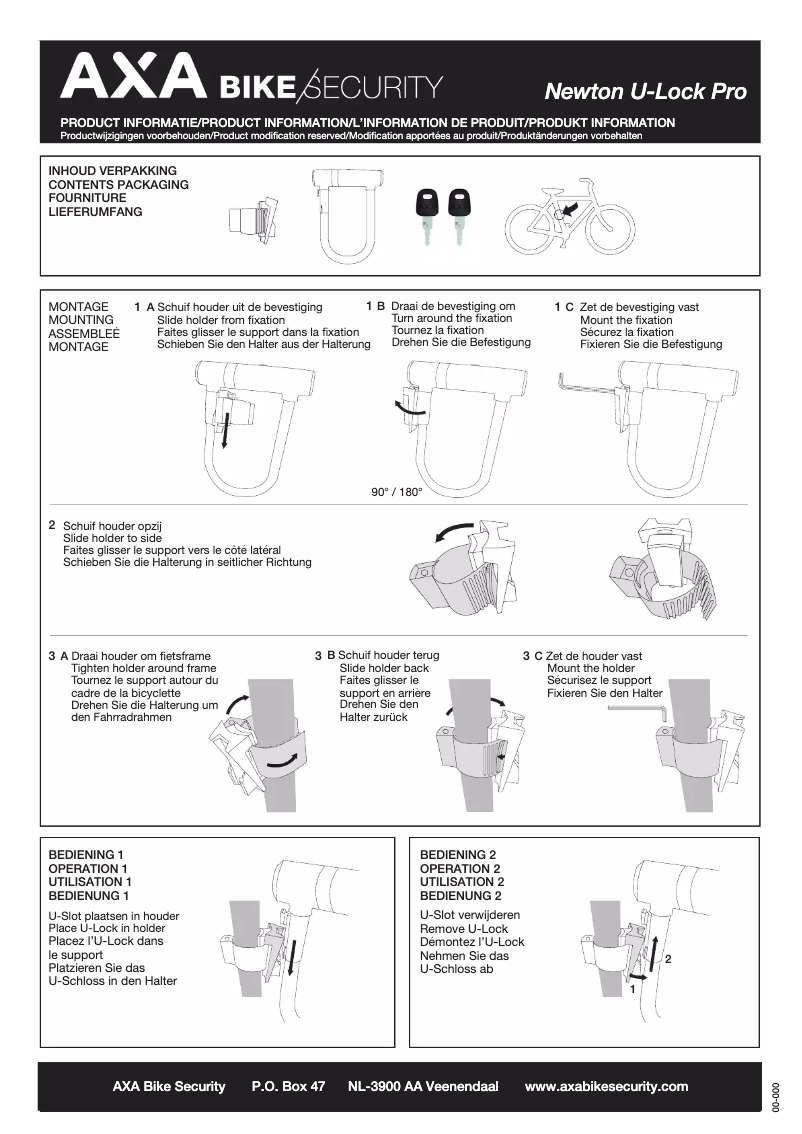 Imagen de la primera página del manual del dispositivo Newton Pro 190