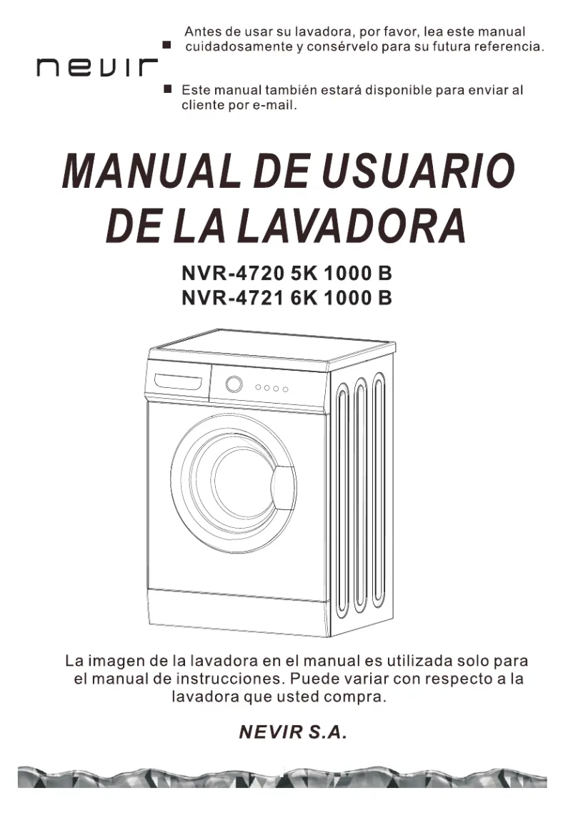 Imagen de la primera página del manual del dispositivo NVR-4720-5K 1000B