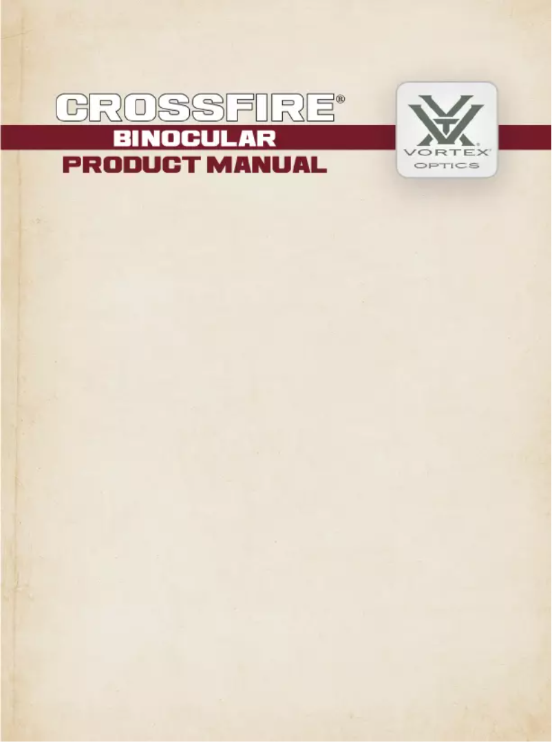 Página nº 1 - Manual de usuario Vortex Crossfire 10x42