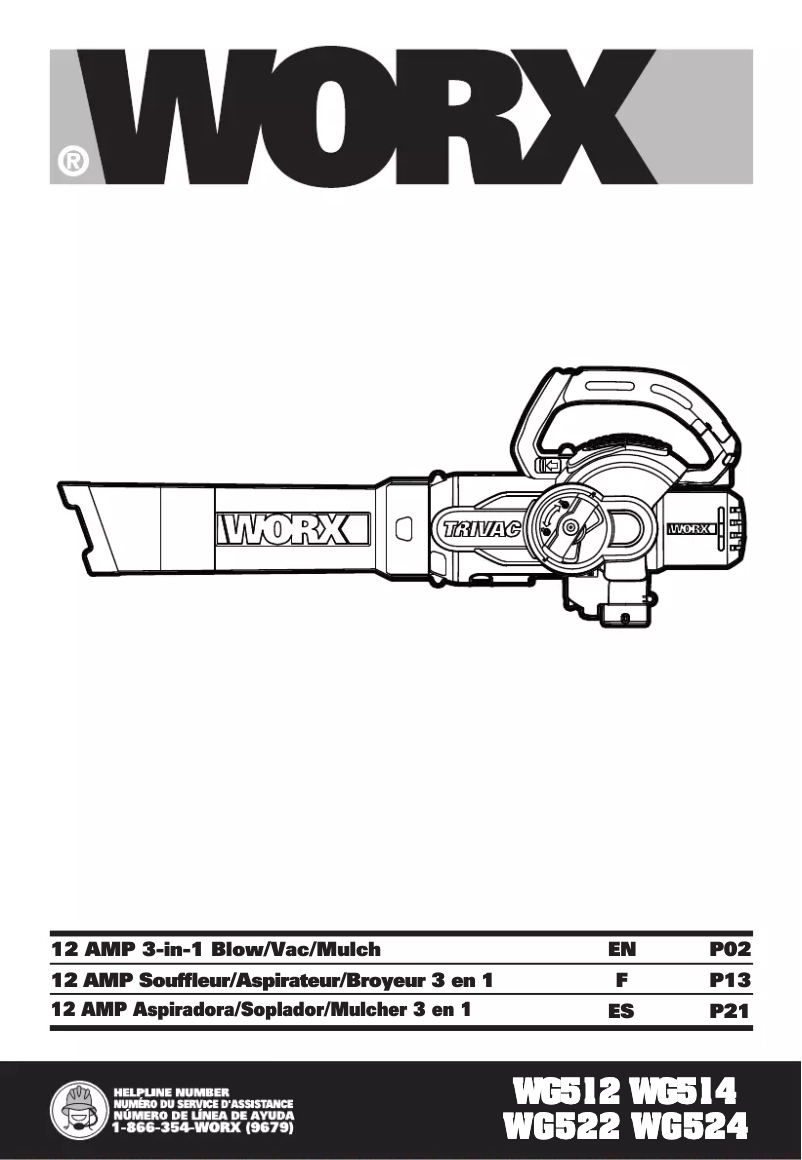 Imagen de la primera página del manual del dispositivo WG524