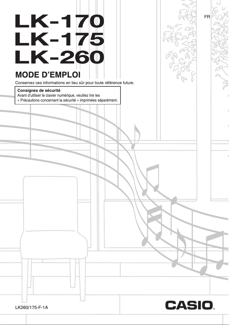 Página nº 1 - Manual de usuario Casio LK-175