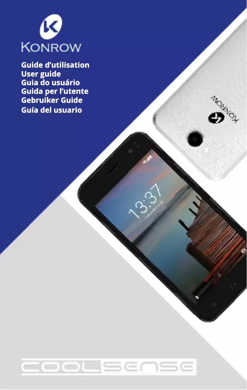 Imagen de la primera página del manual del dispositivo Cool Sense