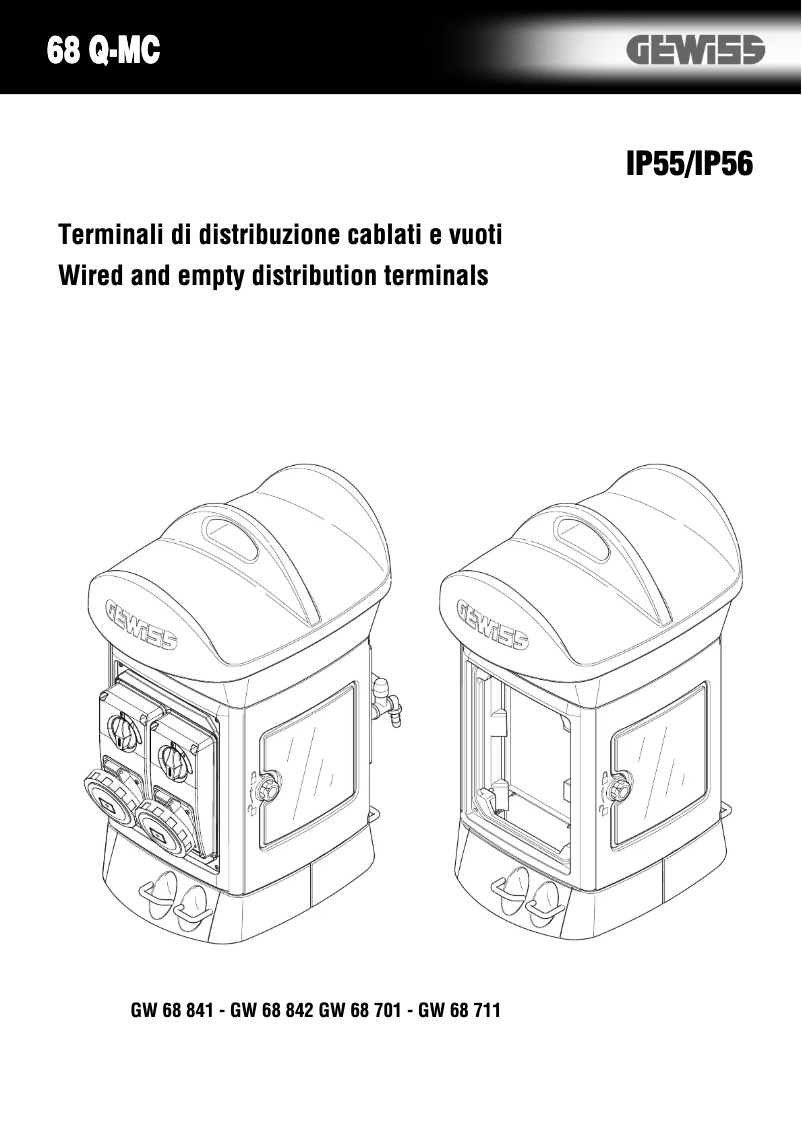 Imagen de la primera página del manual del dispositivo GW68711A