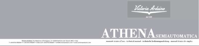 Imagen de la primera página del manual del dispositivo Athena Classic Semi