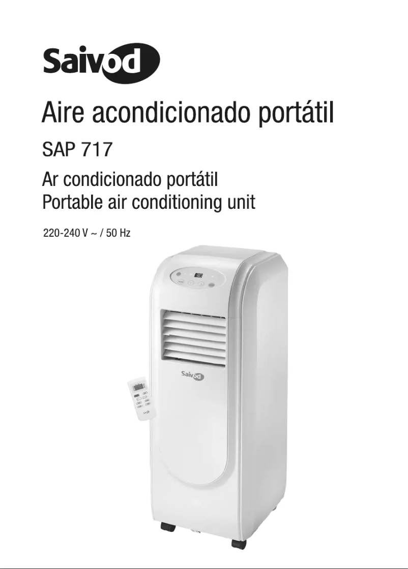 Imagen de la primera página del manual del dispositivo SAP 717