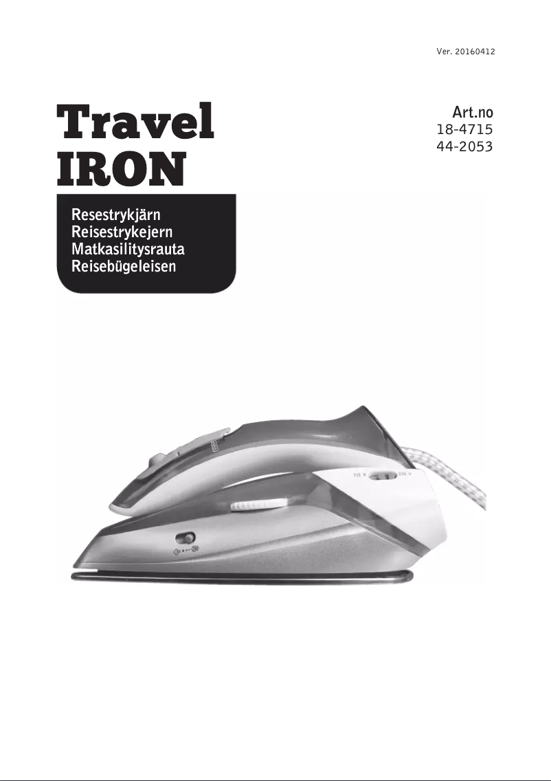 Imagen de la primera página del manual del dispositivo ES-2393