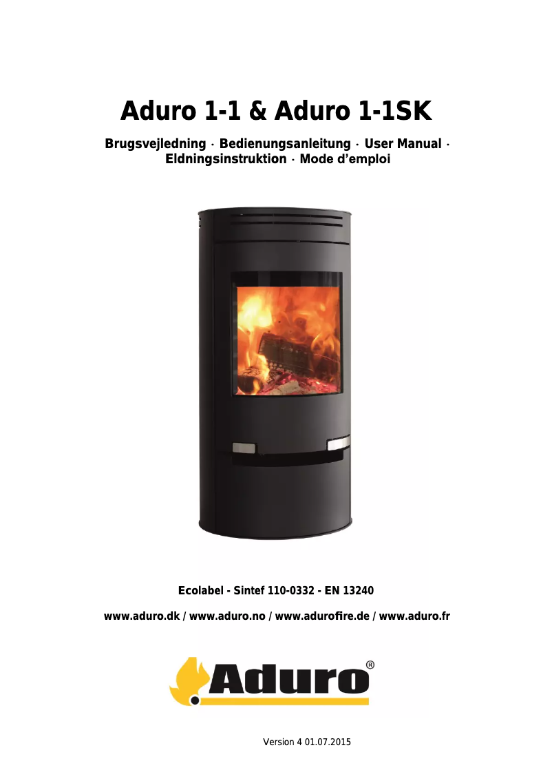 Imagen de la primera página del manual del dispositivo 1-1