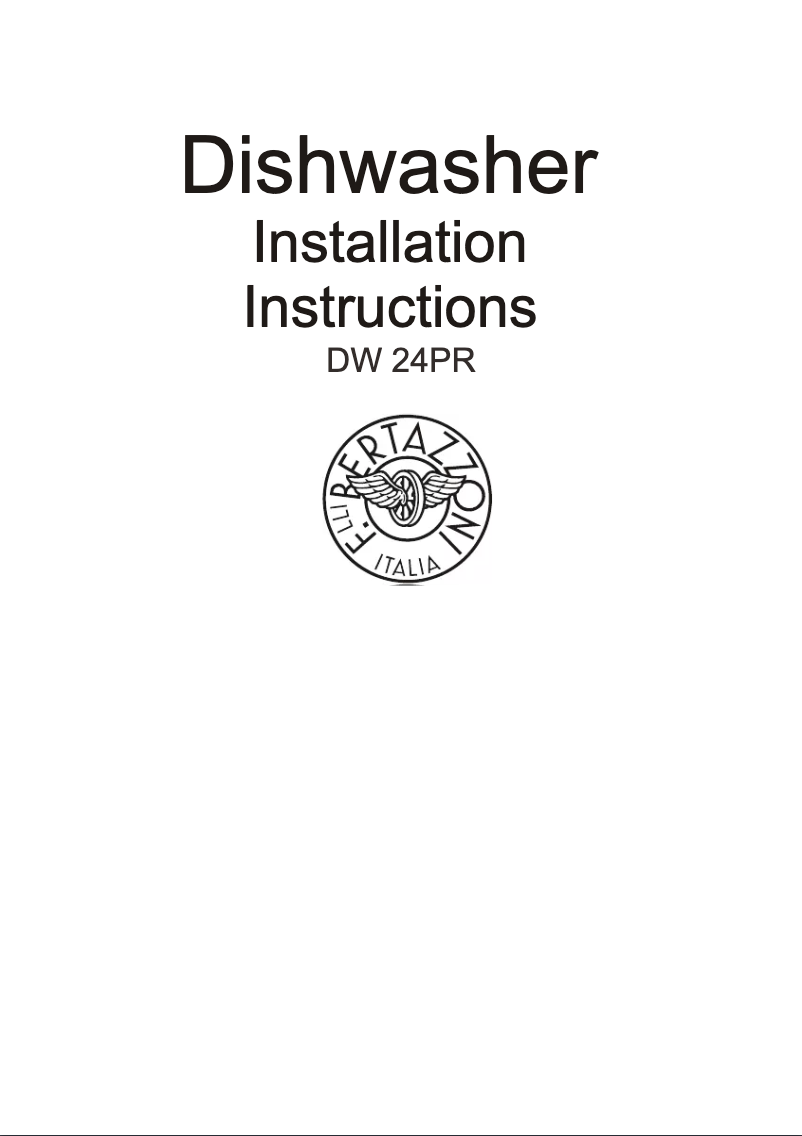 Imagen de la primera página del manual del dispositivo DW24PR