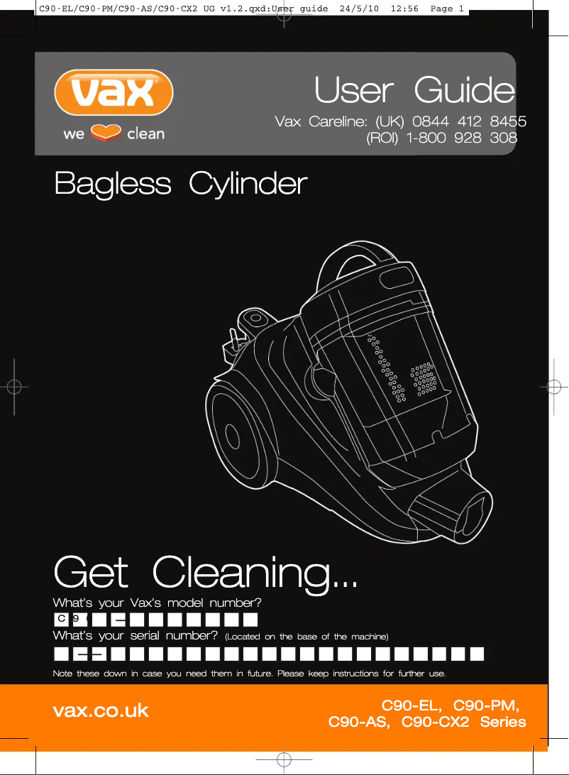 Imagen de la primera página del manual del dispositivo C90-AS-B-AS