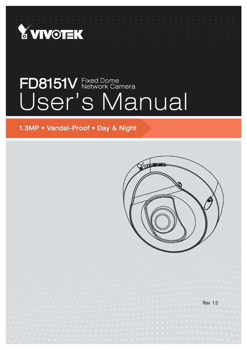 Imagen de la primera página del manual del dispositivo FD8151V
