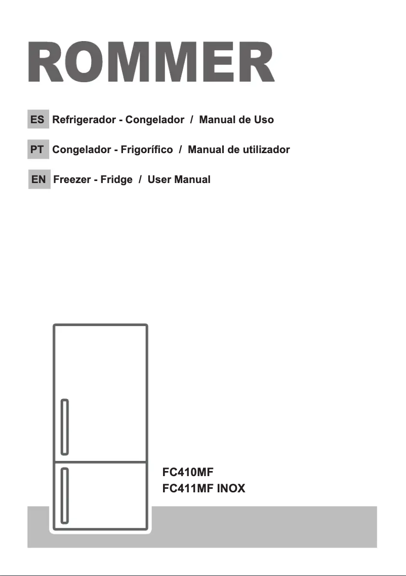 Página 1 del manual Manual de usuario Rommer FC 411 MF INOX