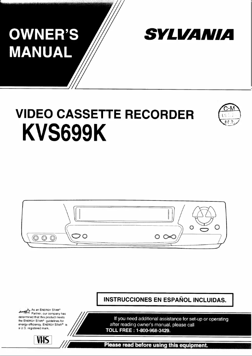 Imagen de la primera página del manual del dispositivo KVS699K