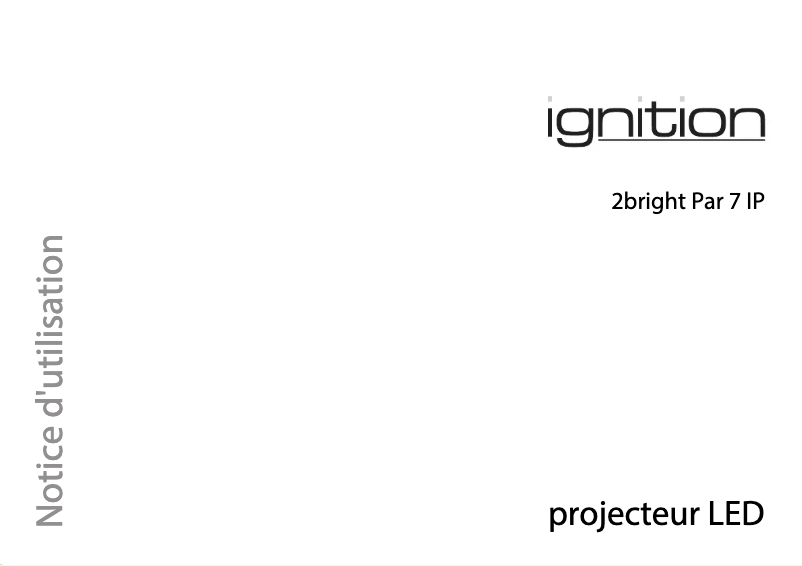 Página 1 del manual Manual de usuario Ignition 2bright Par 7 IP