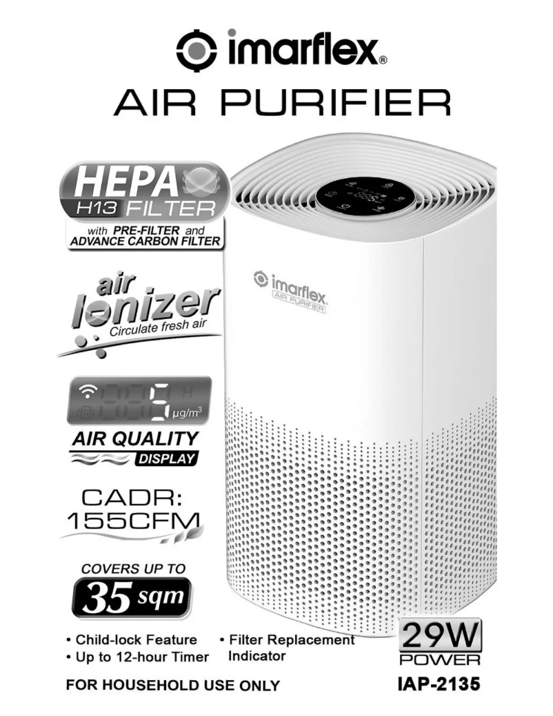 Página 1 del manual Manual de usuario Imarflex IAP-2135