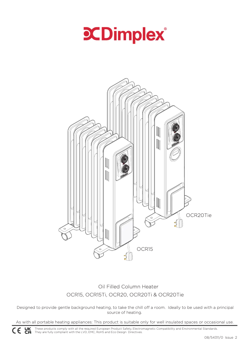 Imagen de la primera página del manual del dispositivo OCR15