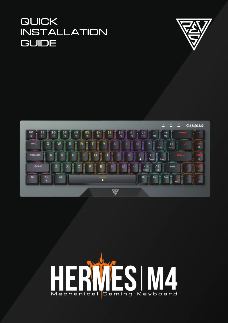 Página 1 del manual Manual de usuario Gamdias Hermes M4