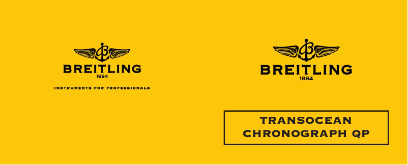 Página 1 del manual Manual de usuario Breitling Transocean Chronograph QP