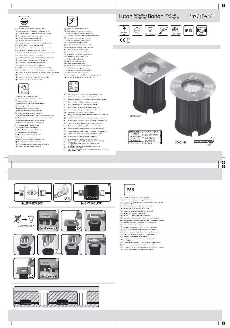 Página 1 del manual Manual de usuario Ranex Bolton