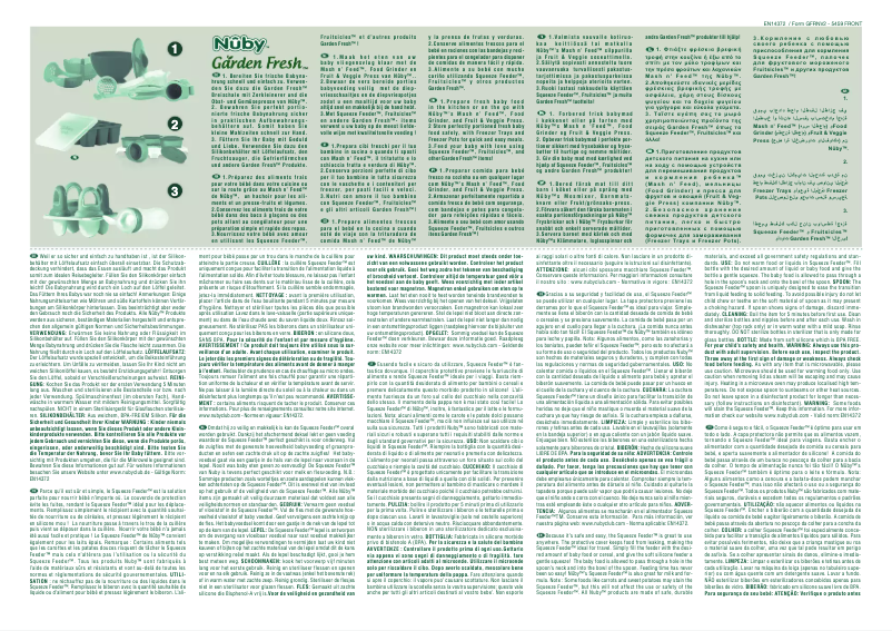 Imagen de la primera página del manual del dispositivo 0048526054596