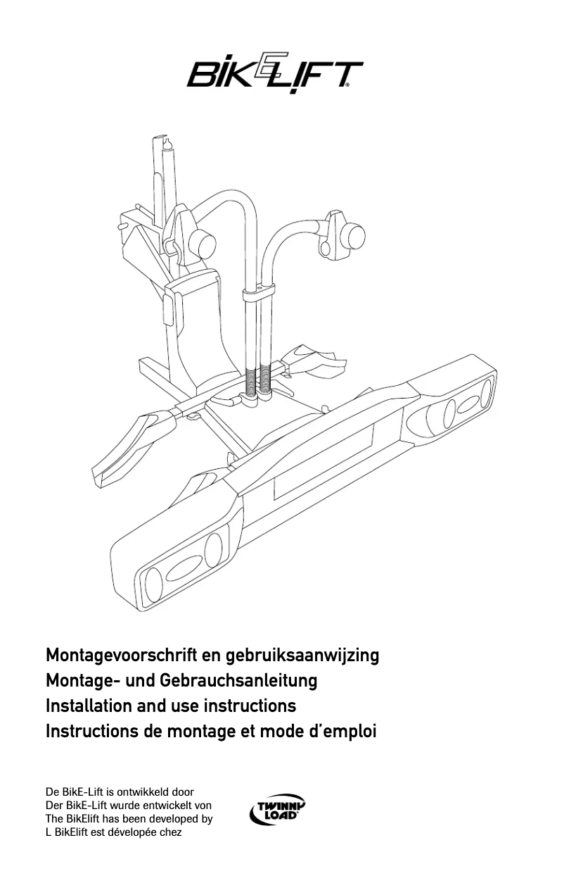 Imagen de la primera página del manual del dispositivo BikElift 2010
