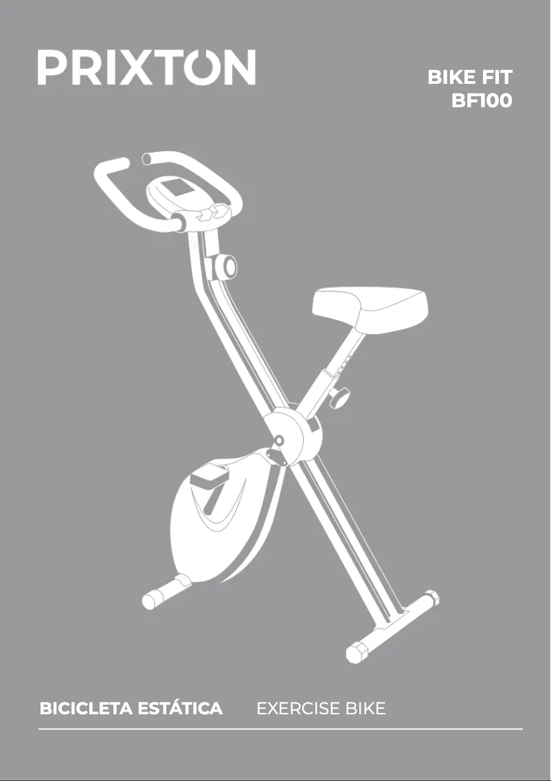 Imagen de la primera página del manual del dispositivo BF100