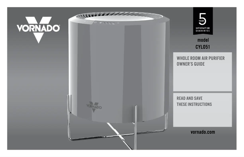 Página nº 1 - Manual de usuario Vornado CYLO51