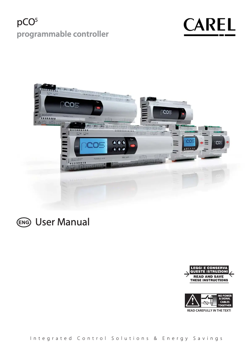 Página nº 1 - Manual de usuario Carel pCO5