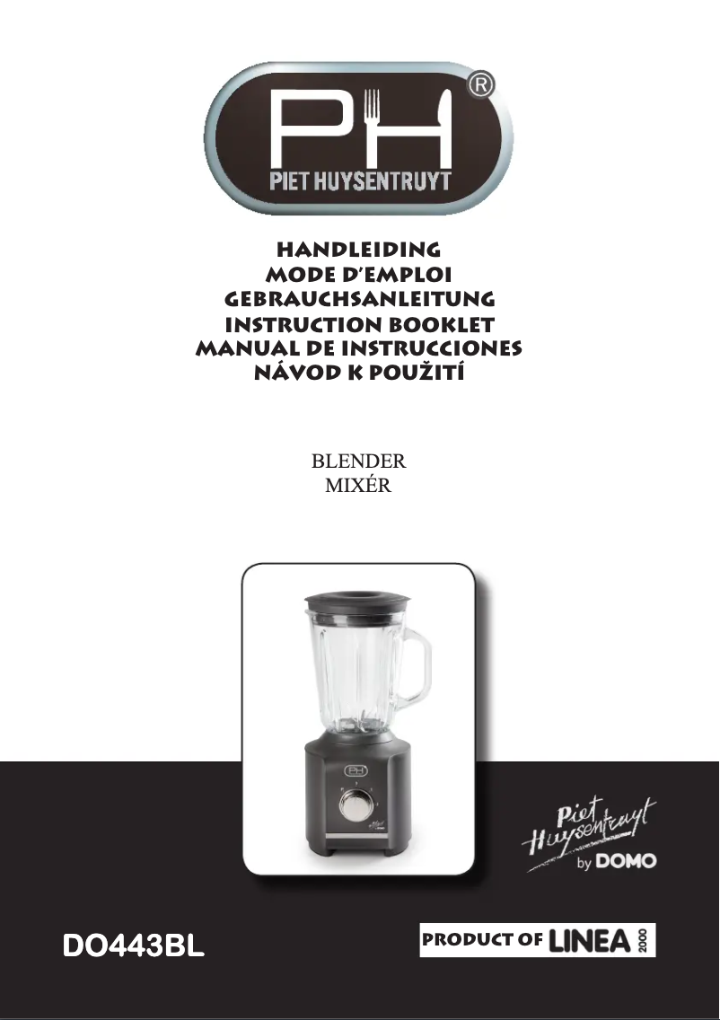 Página 1 del manual Manual de usuario Domo DO443BL