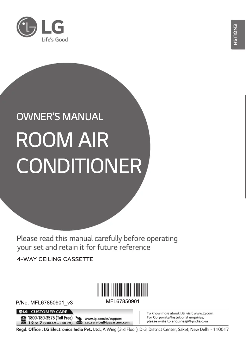 Imagen de la primera página del manual del dispositivo JTNQ48GMLE5