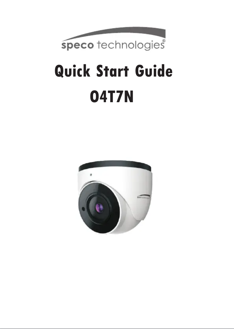 Imagen de la primera página del manual del dispositivo O4T7N