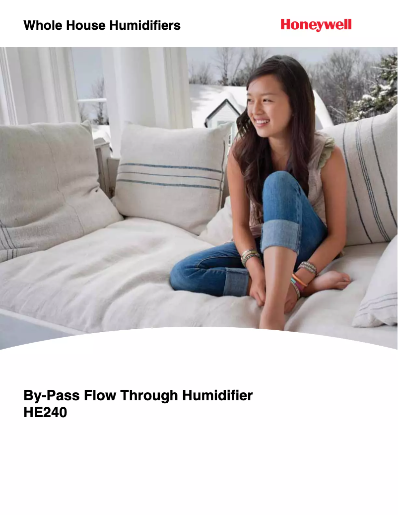 Imagen de la primera página del manual del dispositivo HE240