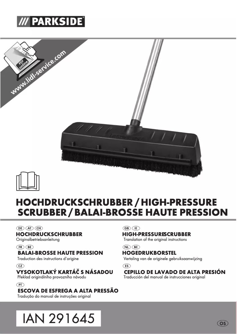 Página 1 del manual Manual de usuario Parkside IAN 068592