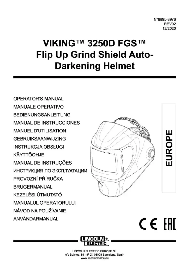 Imagen de la primera página del manual del dispositivo Viking 3250D FGS
