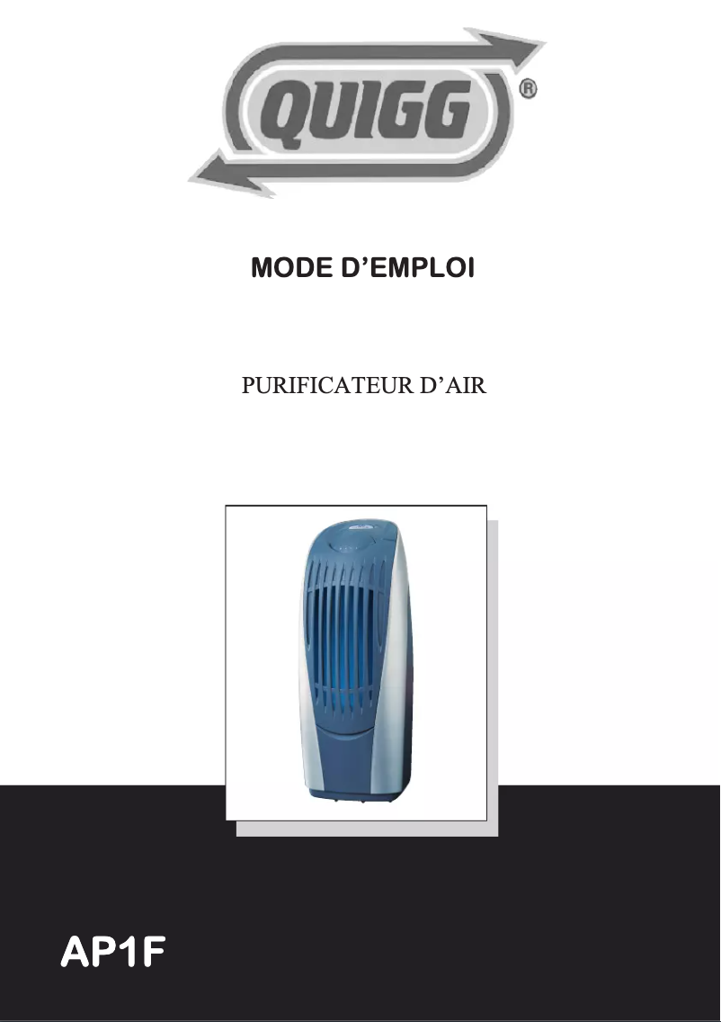 Imagen de la primera página del manual del dispositivo AP1