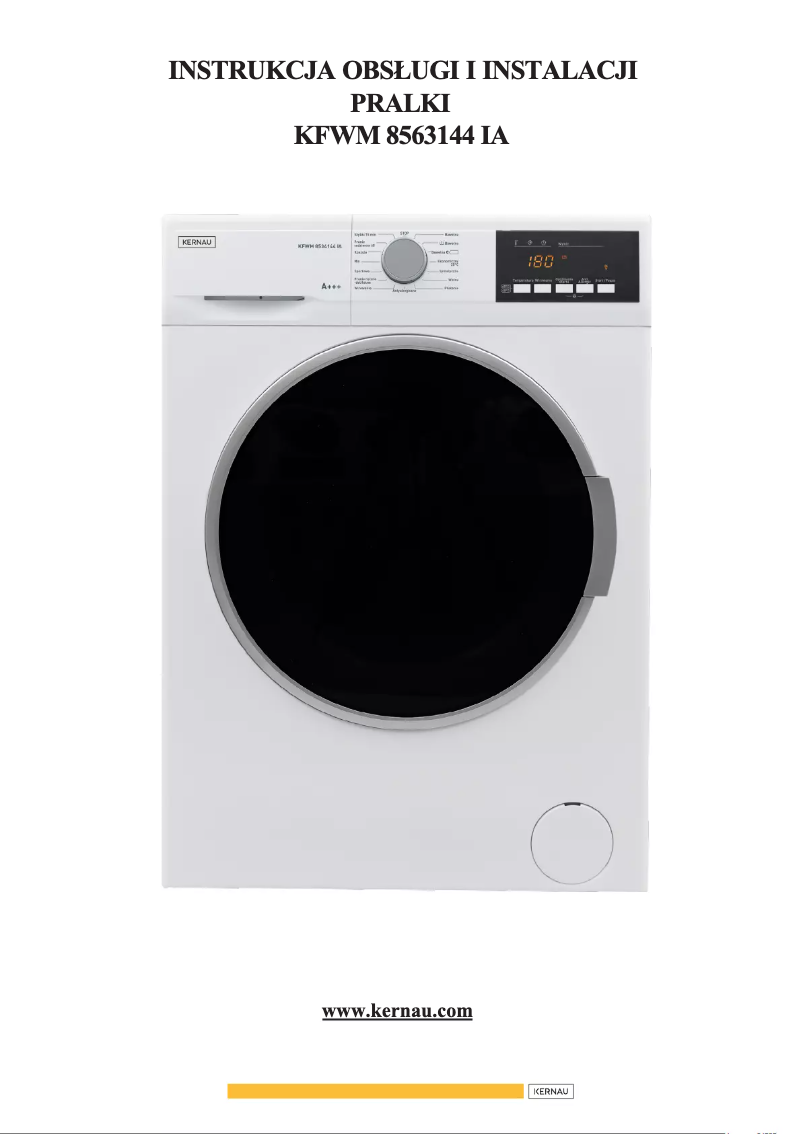 Imagen de la primera página del manual del dispositivo KFWM 8563144 IA