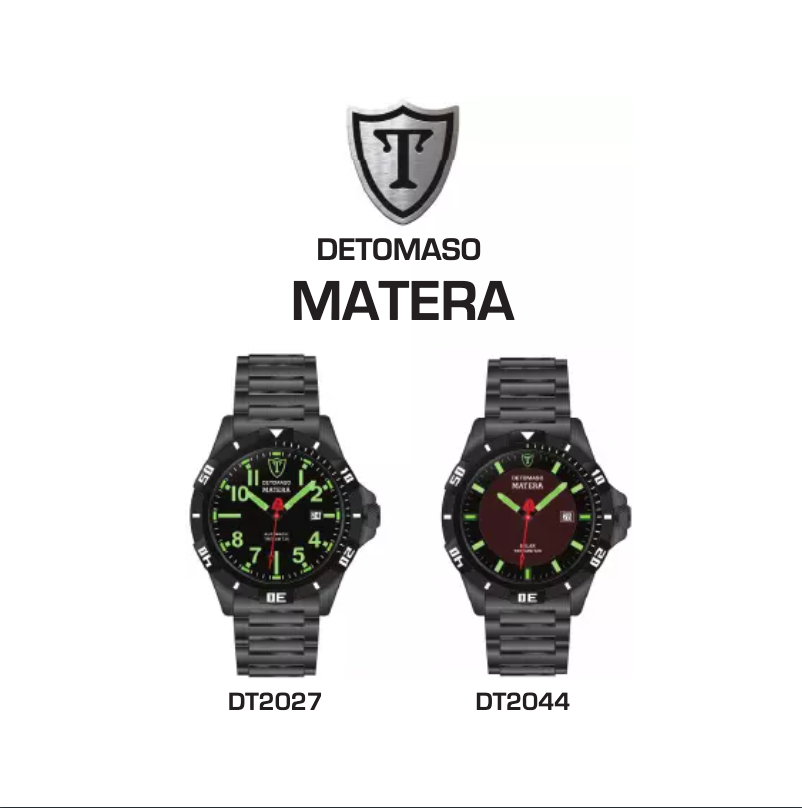 Imagen de la primera página del manual del dispositivo Matera