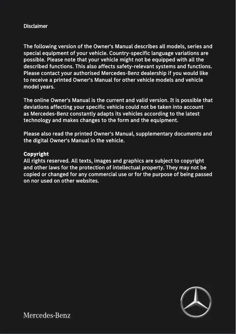 Página nº 1 - Manual de usuario Mercedes-Benz GLC (2015)