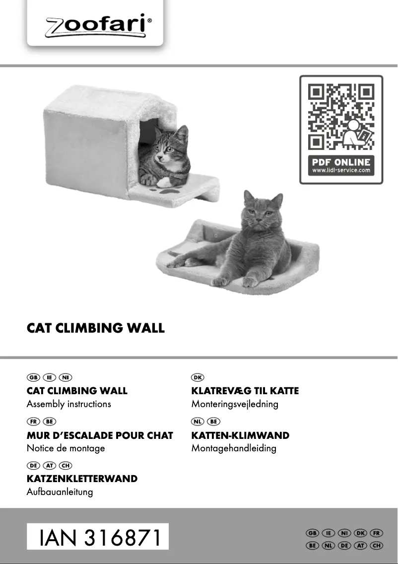 Página nº 1 - Manual de usuario Zoofari IAN 316871