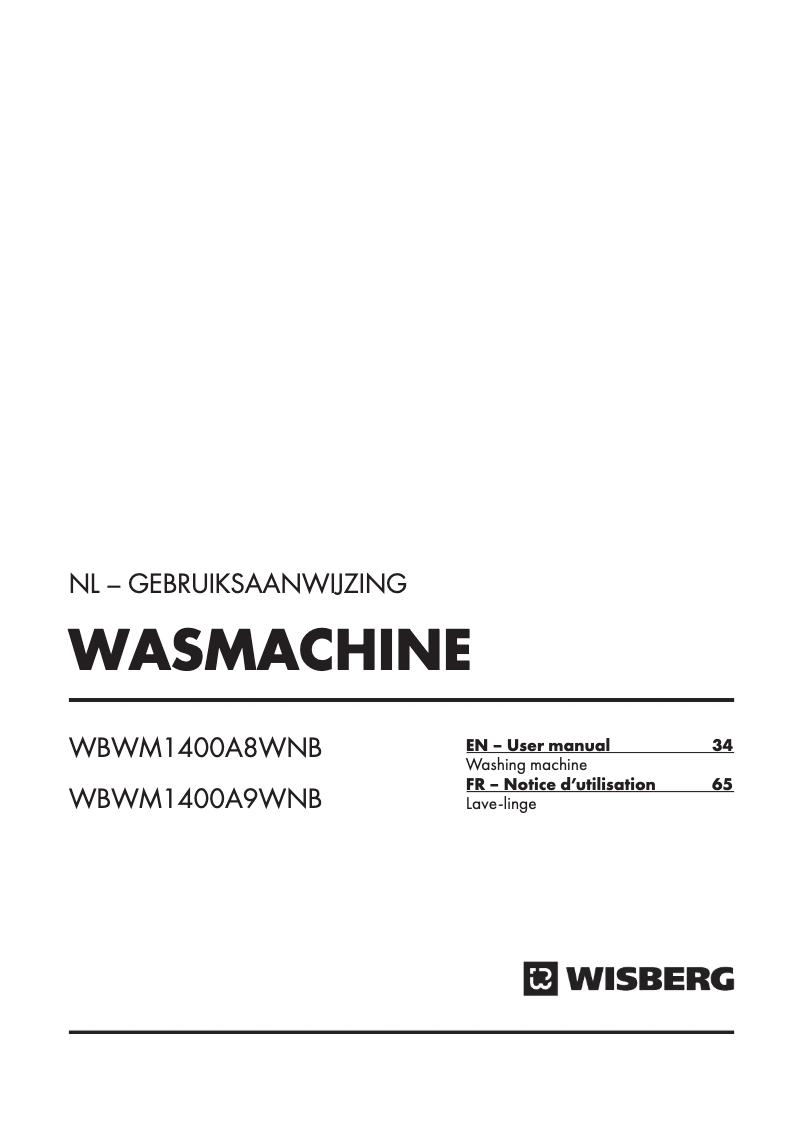 Página 1 del manual Manual de usuario Wisberg WBWM1400A9WNB